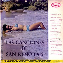 Las canciones de San Remo 1966