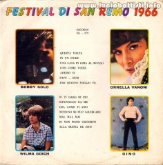 FESTIVAL DI SAN REMO 1966