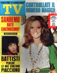 SORRISI E CANZONI TV n. 4 – 26 gennaio 1970
