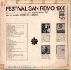 Festival San Remo 1968