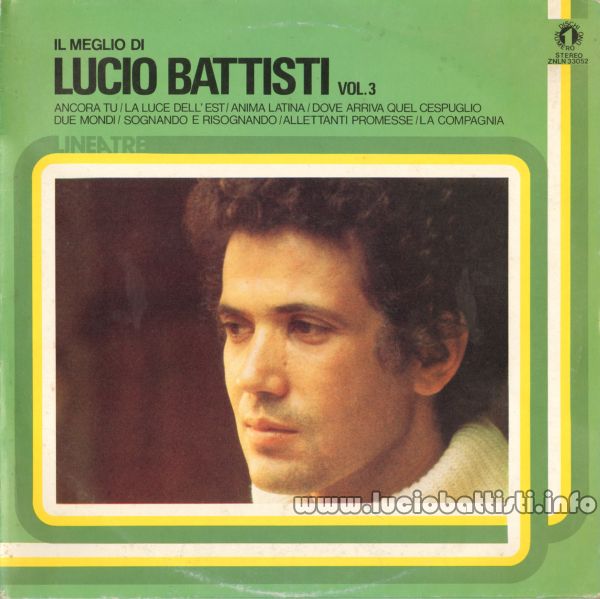 IL MEGLIO DI LUCIO BATTISTI VOL. 3