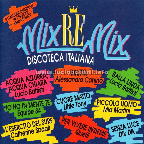 MIX-RE-MIX – DISCOTECA ITALIANA